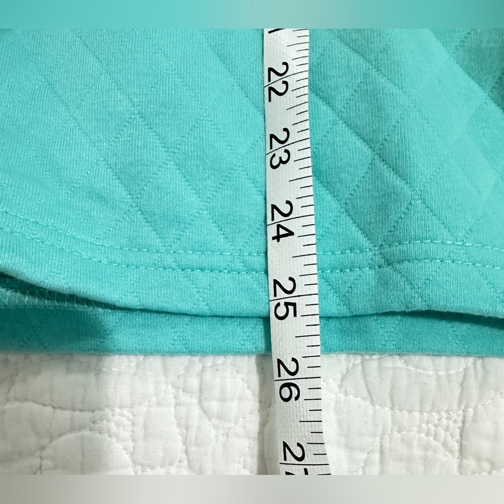 NEW never worn Lovely melody SZ XL Turquoise Quilted Women's Hoodie pant set - Picture 8 of 16